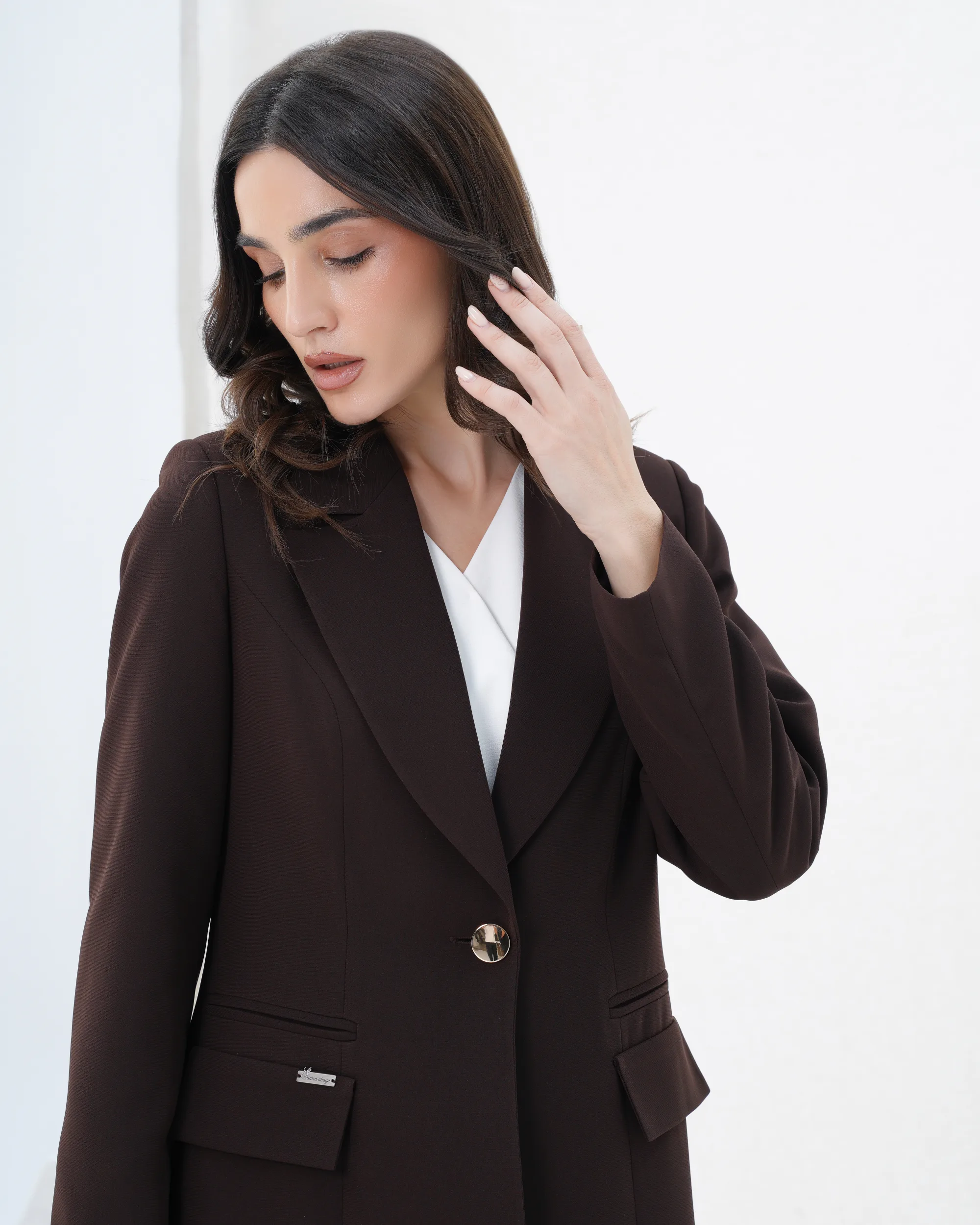 Aria Mocha Abaya